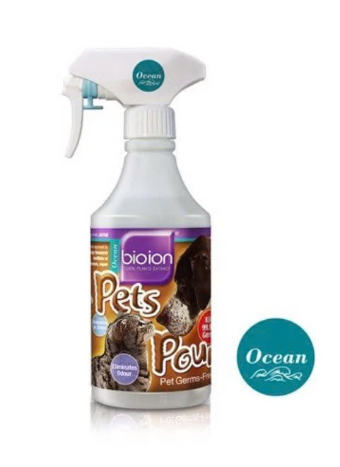 Xịt khử mùi diệt khuẩn Bioion Pet Pounce 500ml