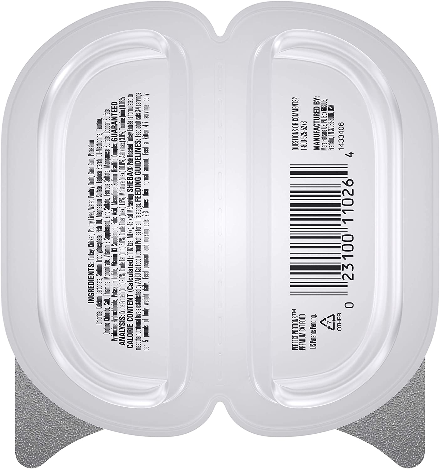 SHEBA Pate Turkey Entrée 75g