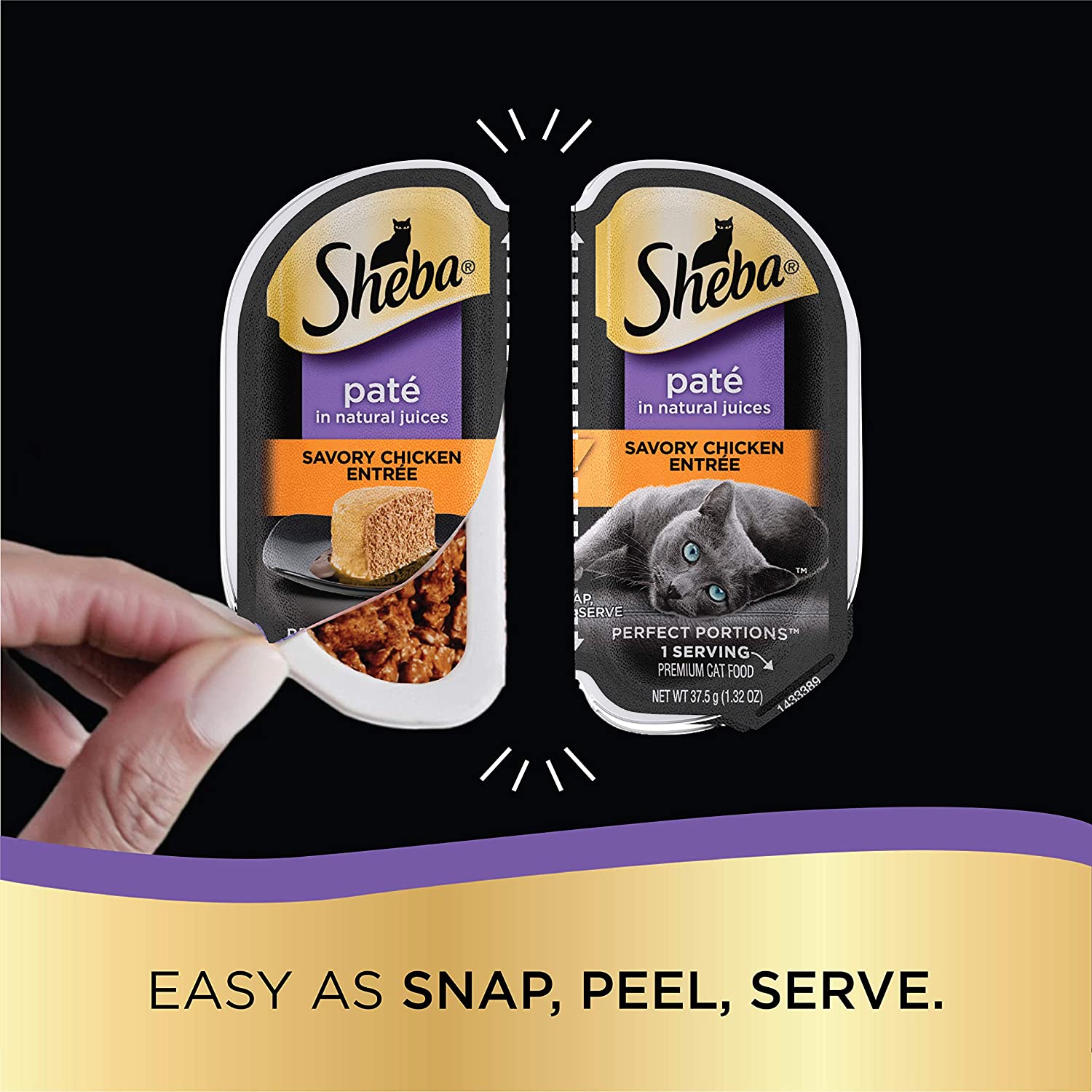 SHEBA Pate Chicken Entrée 75g