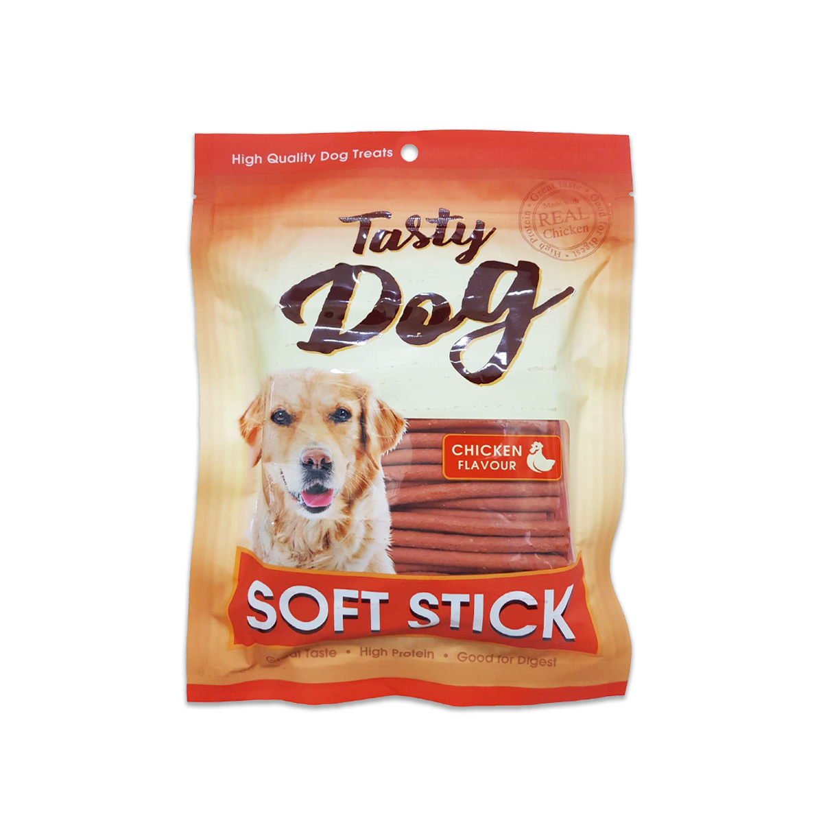 PET8 JST11 - Tasty Dog Soft Stick - Vị Gà (Chicken) 450g