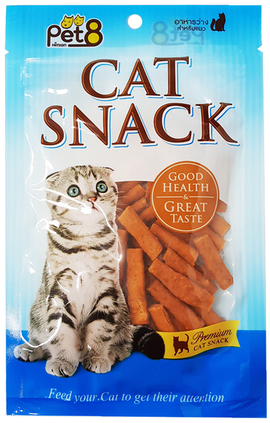 Pet8 JP07 Cat Snack Chicken Mini Stick Chicken Flavor 50g