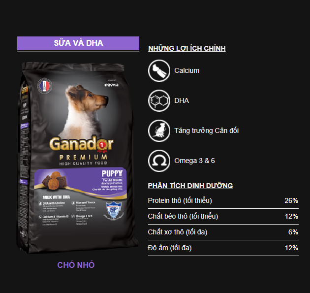 Ganador Premium Puppy 3kg