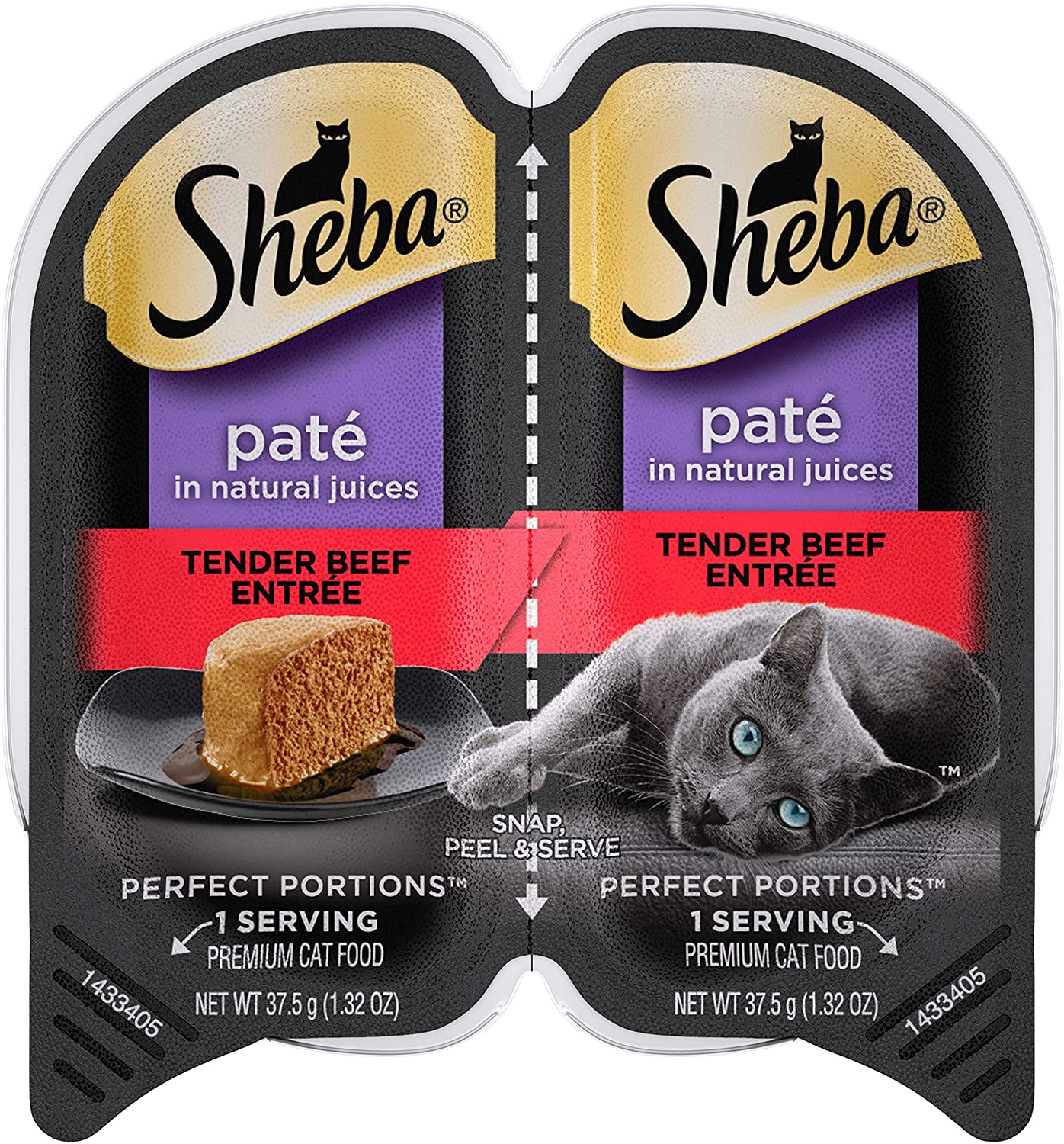 SHEBA Pate Beef Entrée 75g