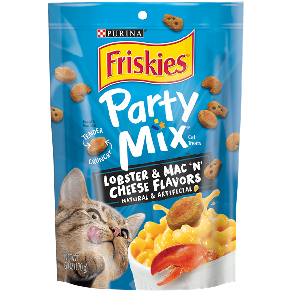 Bánh thưởng cho mèo - Friskies Party Mix Lobster & Mac