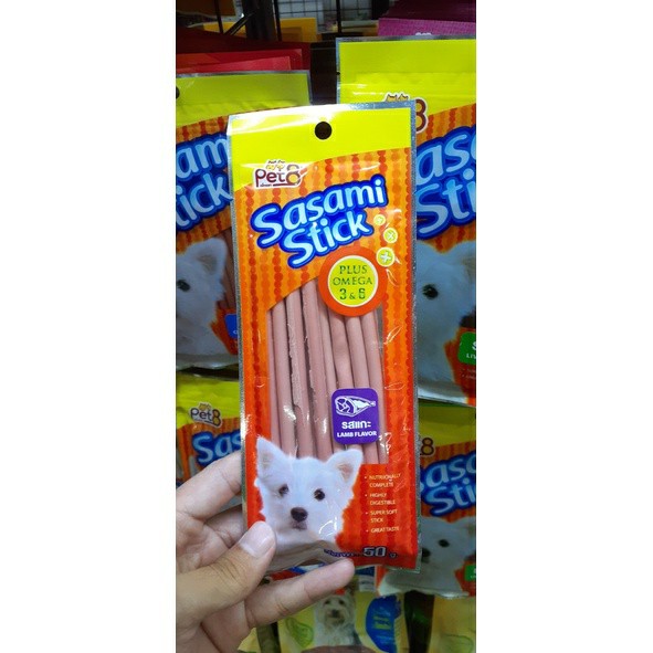 Snack Que Bánh Thưởng Cho Chó PET8 Sasami Stick