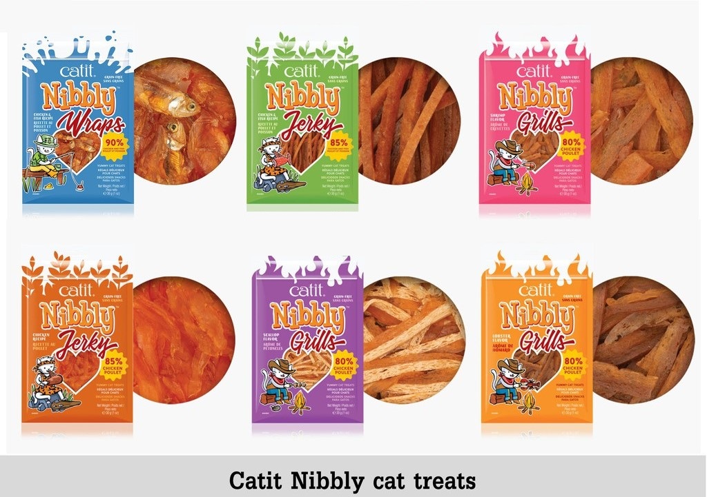 Pet8 KC05 Catit Nibbly Chicken & Shrimp 30g