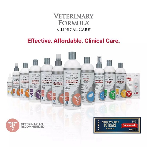 VETERINARY Hot Spot & Itch Relief Shampoo - Sữa Tắm Trị Ngứa & Mụn Nhọt Cho Chó & Mèo 473ml