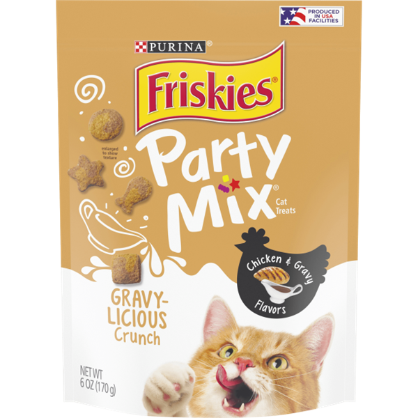 Bánh thưởng cho mèo - Friskies Party Mix With Real Chicken 170g