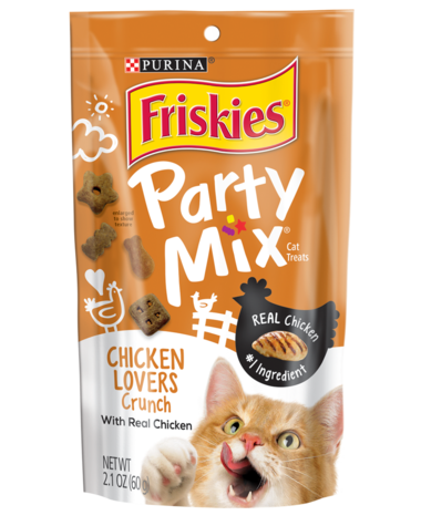 Bánh thưởng cho mèo - Friskies Party Mix With Real Chicken 60g