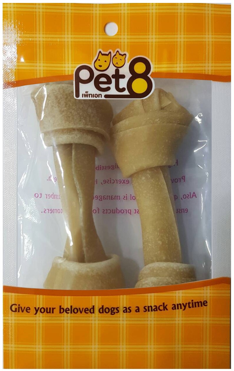 Pet8 HS03 Bone Rawhide 5.5