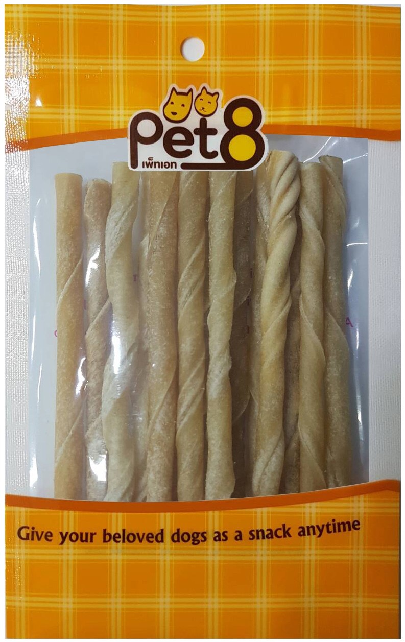 Pet8 HS19 - Twist Stick 5" 100g