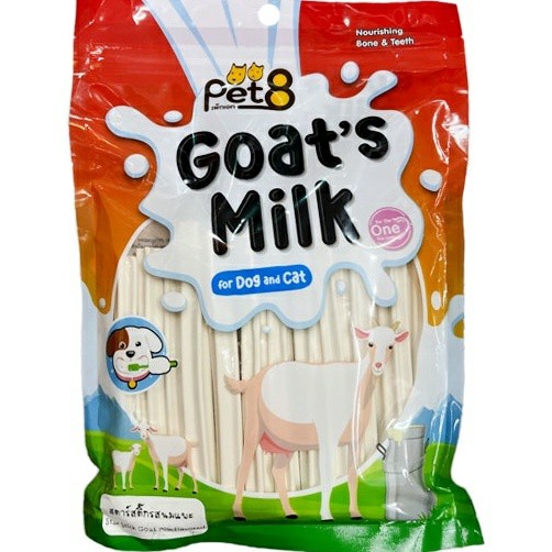 Xương Sữa Dê Bổ Sung Canxi Cho Thú Cưng - Pet8 Goat Milk Series 450gr