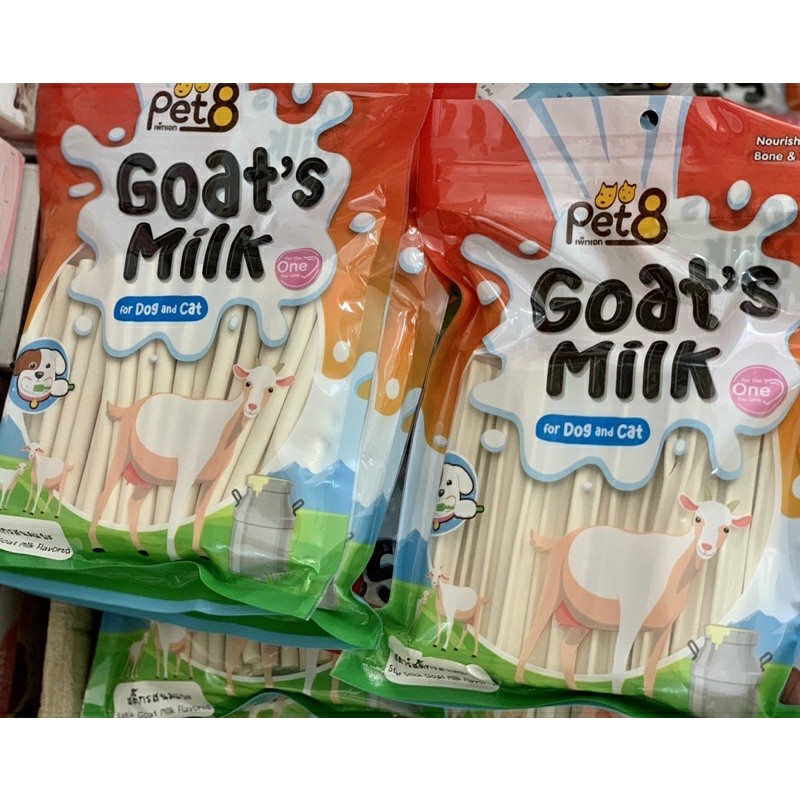 Xương Sữa Dê Bổ Sung Canxi Cho Thú Cưng - Pet8 Goat Milk Series 450gr
