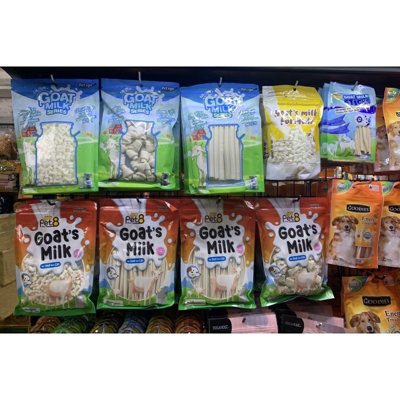 Xương Sữa Dê Bổ Sung Canxi Cho Thú Cưng - Pet8 Goat Milk Series 450gr