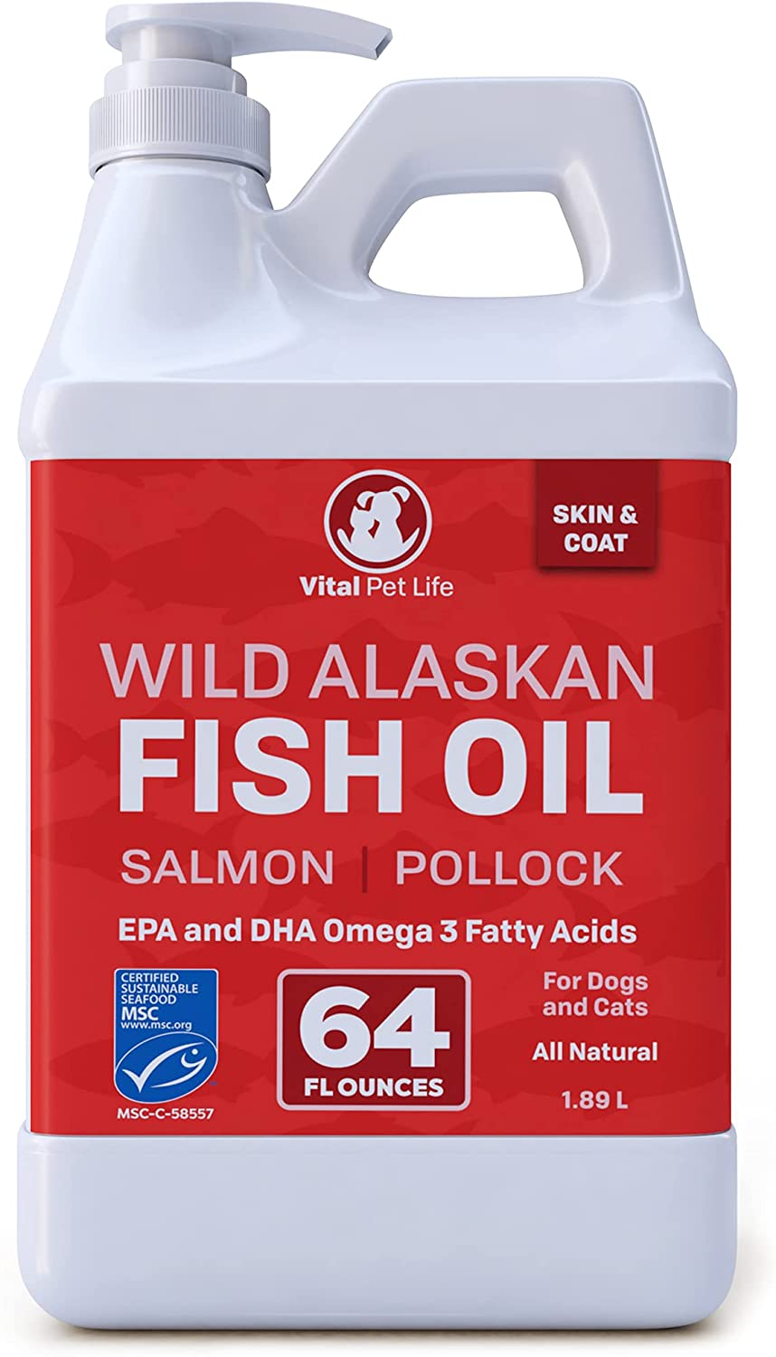 Wild Alaskan Salmon Oil Omega 3 EPA DHA Liquid 1.89L