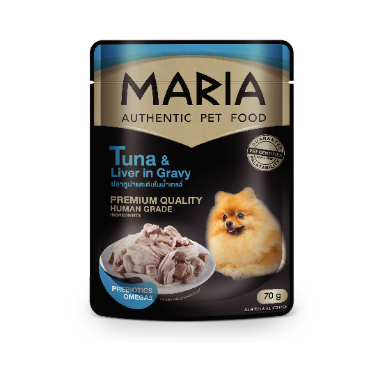 MARIA - Tuna & Liver In Gravy 70gr