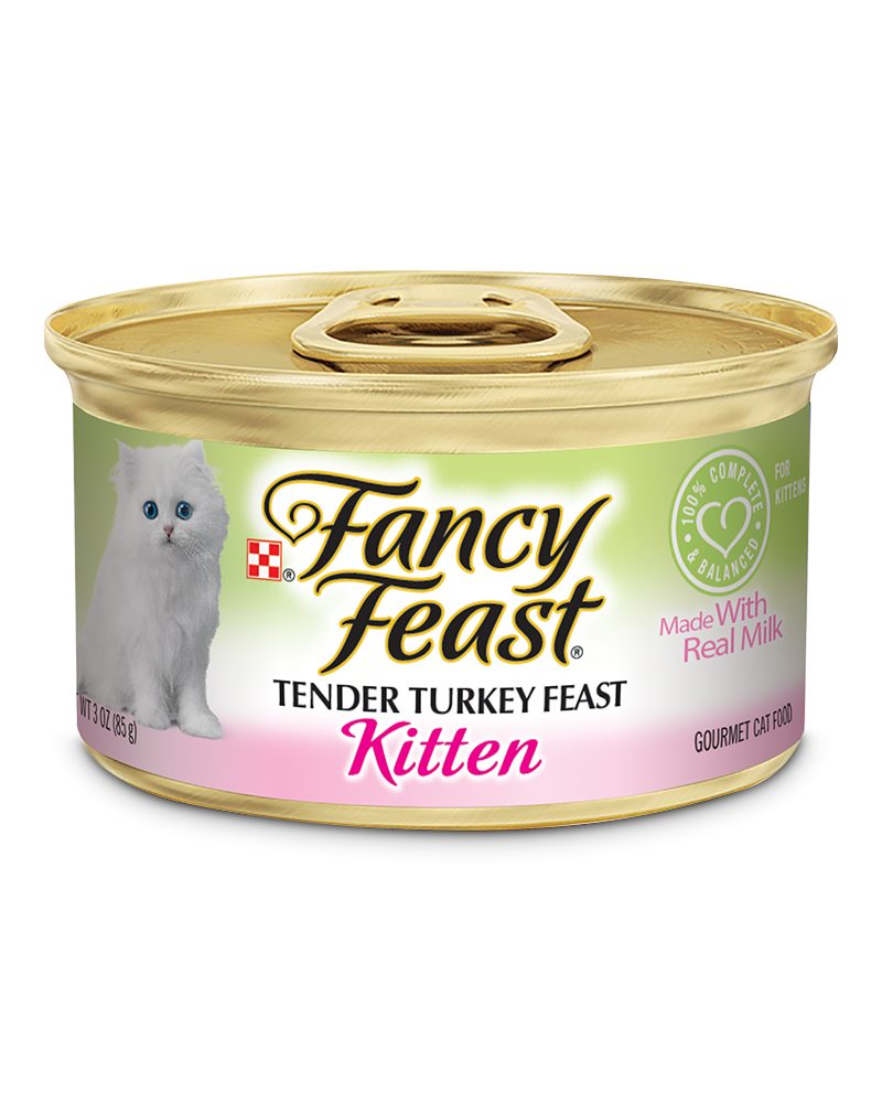 FANCY FEAST Kitten - Tender Turkey & Milk 85g