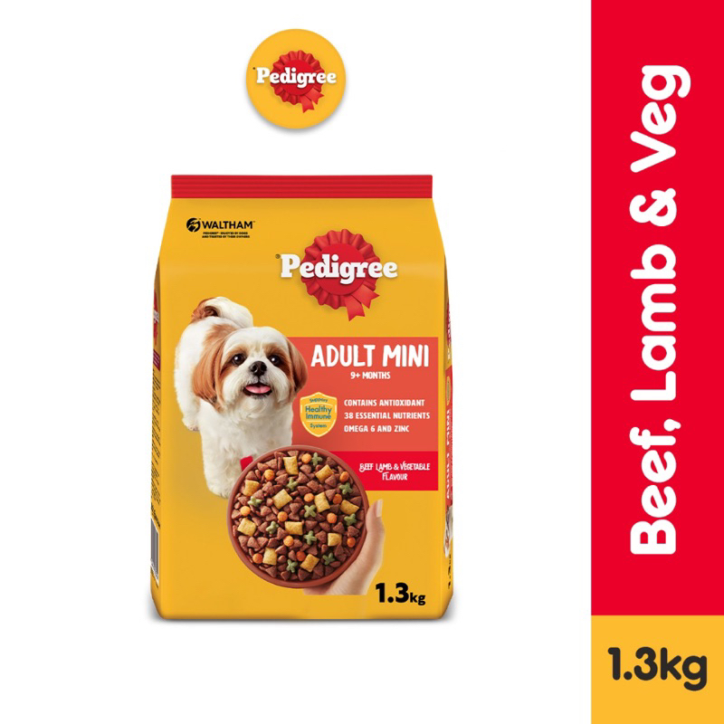 Pedigree Beer, Lamb & Vegetable 400g, 1.3kg