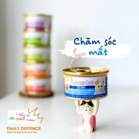 Pate Aatas Daily Defence - Dòng hỗ trợ chức năng - Lon 80g