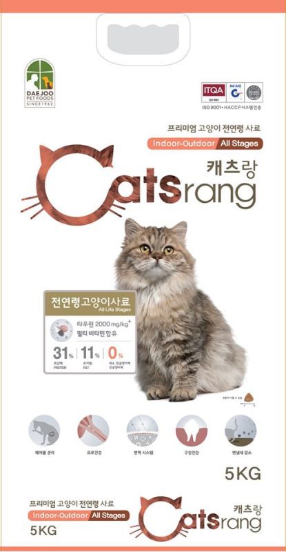 Catsrang All Stages 5kg - Hàn Quốc