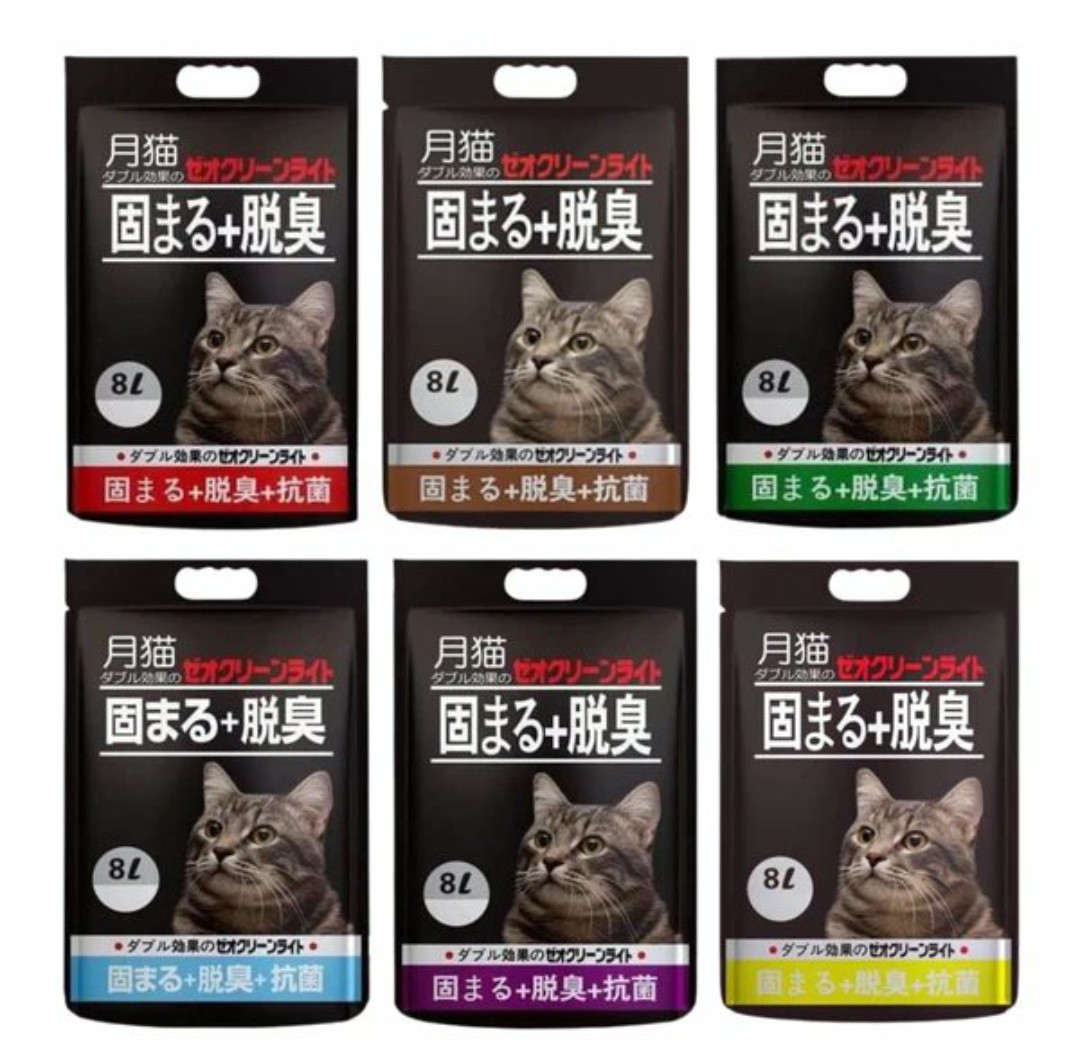 Cát Nhật Đen Cho Mèo 8L - ĐỦ MÙI HƯƠNG