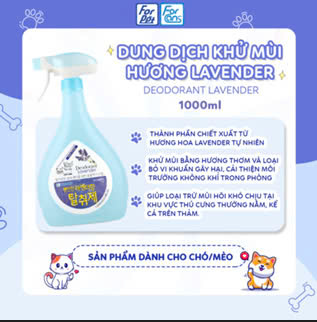 Forcans Xịt Khử Mùi Môi Trường Vệ Sinh Chỗ Ở 1000ML