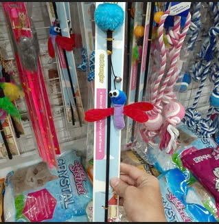 🇹🇭 Cat Toy Đồ Chơi Cần Câu Có Chuông Cho Mèo