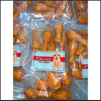 Xương Da Bò Gặm Nhấm Franc Dog Chew Cho Chó Thái Lan