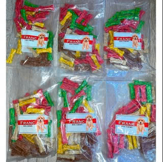 Xương Da Bò Gặm Nhấm Franc Dog Chew Cho Chó Thái Lan