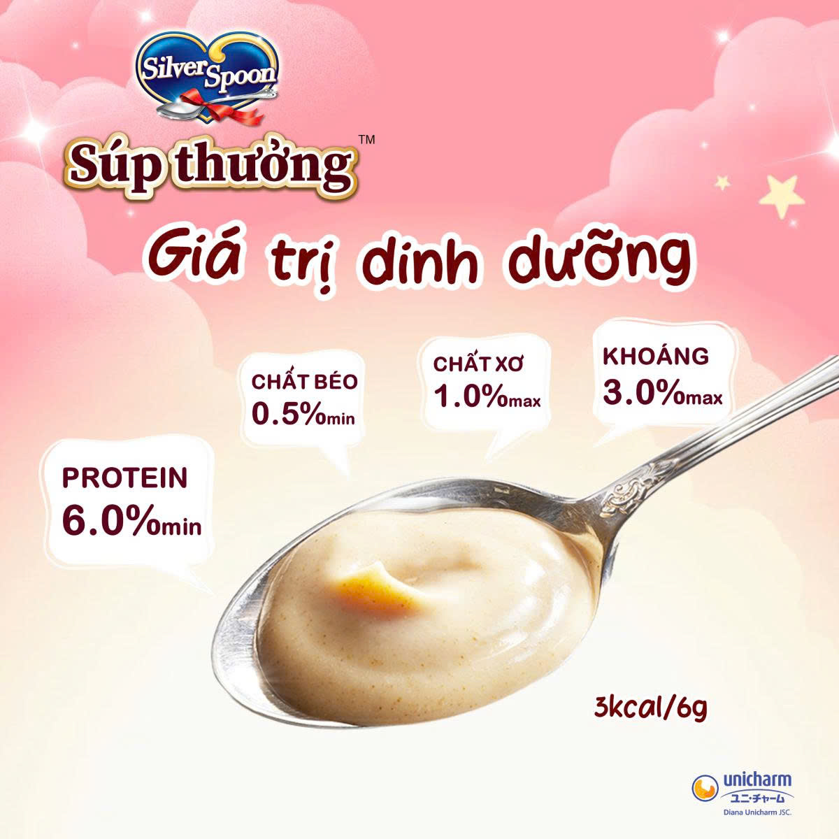 Súp Thưởng Mèo Silver Spoon Nhiều Vị (Gói 48g – 8 Thanh x 6g)