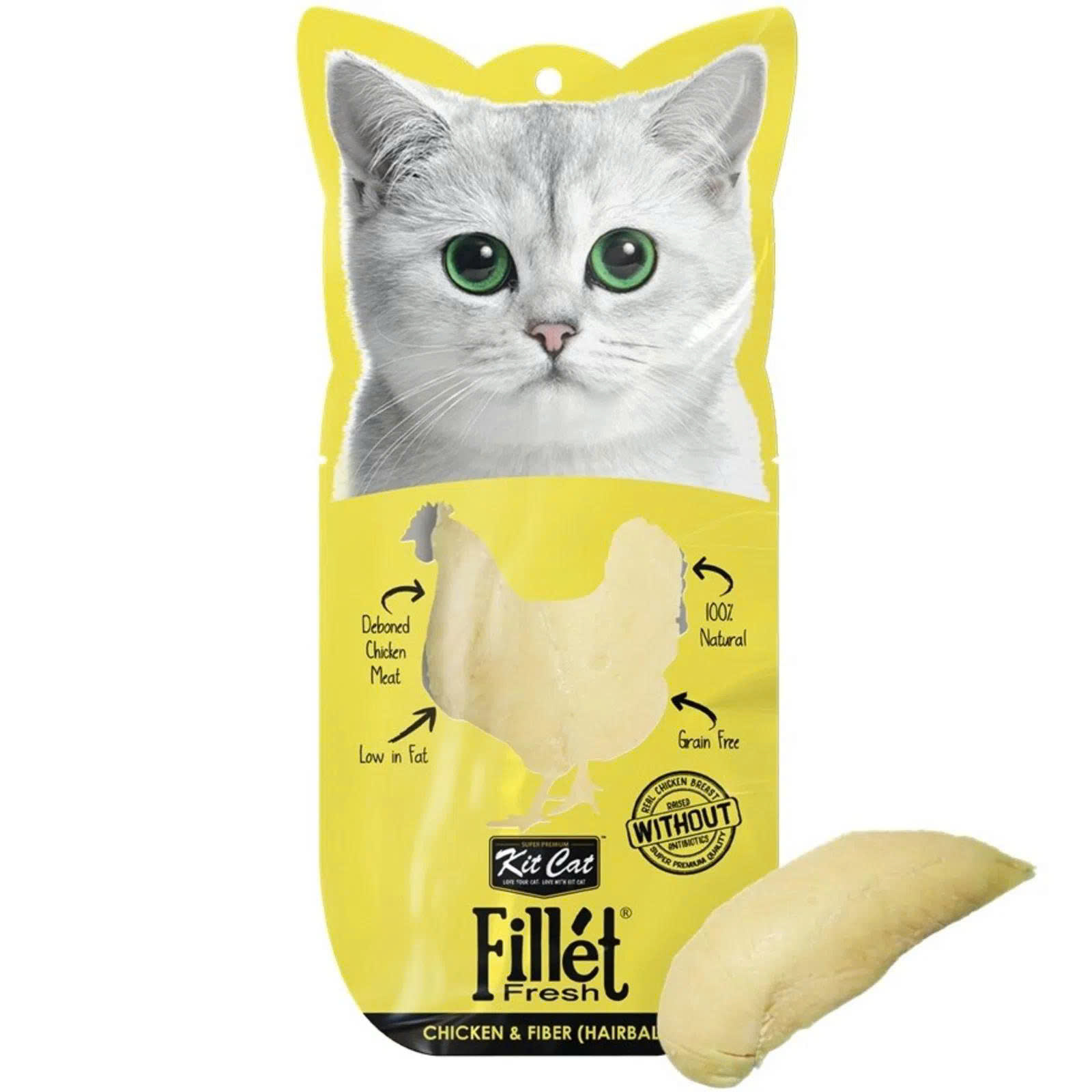Snack Fillet Cho Mèo Kit Cat 30g Nhiều Hương Vị