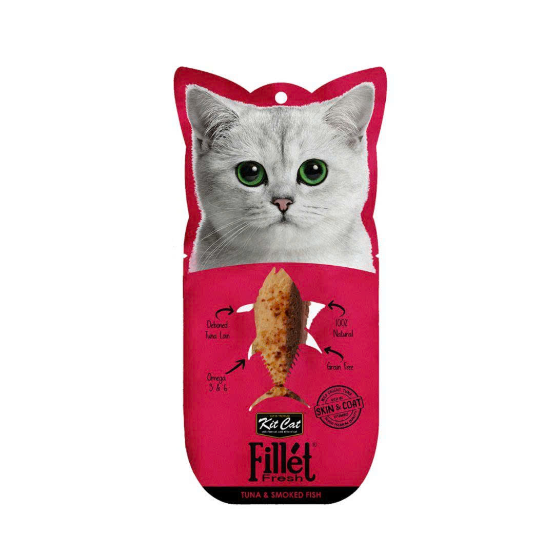 Snack Fillet Cho Mèo Kit Cat 30g Nhiều Hương Vị