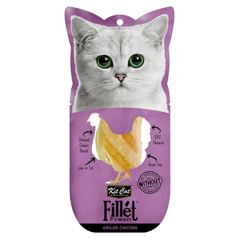 Snack Fillet Cho Mèo Kit Cat 30g Nhiều Hương Vị