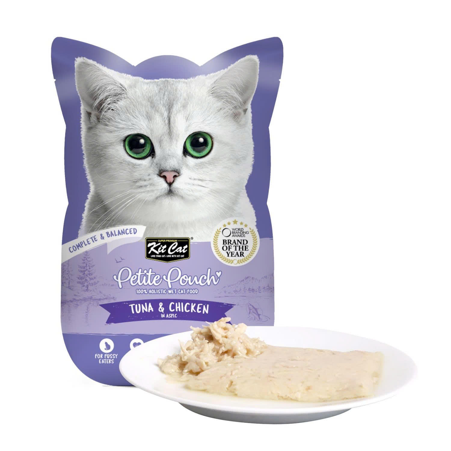🐾 Pate Kit Cat PELITE Pouch Cho Mèo 70g – Nhiều Hương Vị