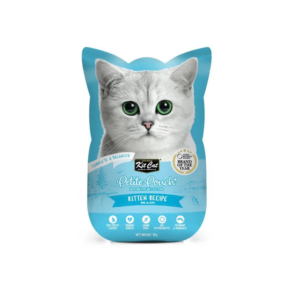 🐾 Pate Kit Cat PELITE Pouch Cho Mèo 70g – Nhiều Hương Vị