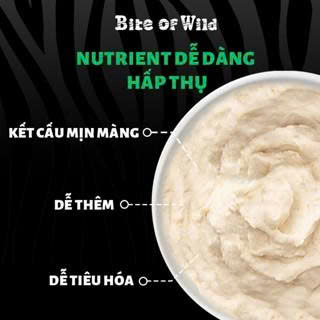 SÚP THƯỞNG BITE OF WILD CHO MÈO 60G ( 4 THANH x 15G )