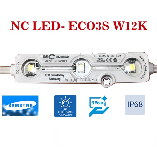Nc Led Module Hlc Module 3 bóng Hàn Quốc NC LED ledhiepthanh.vn
