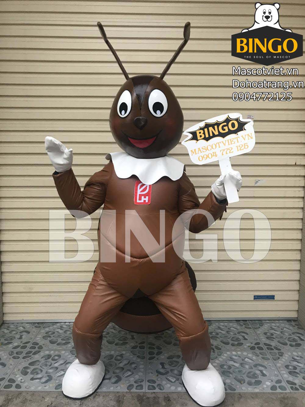 Mascot Con Kiến 01 | Xưởng may mascot-linh vật uy tín Hồ Chí Minh