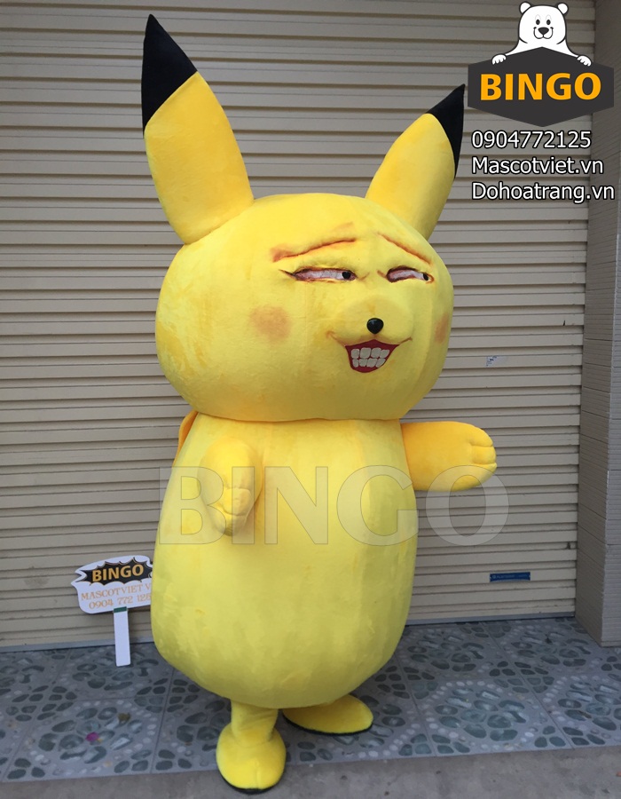 Mascot Pikachu Siêu Bựa