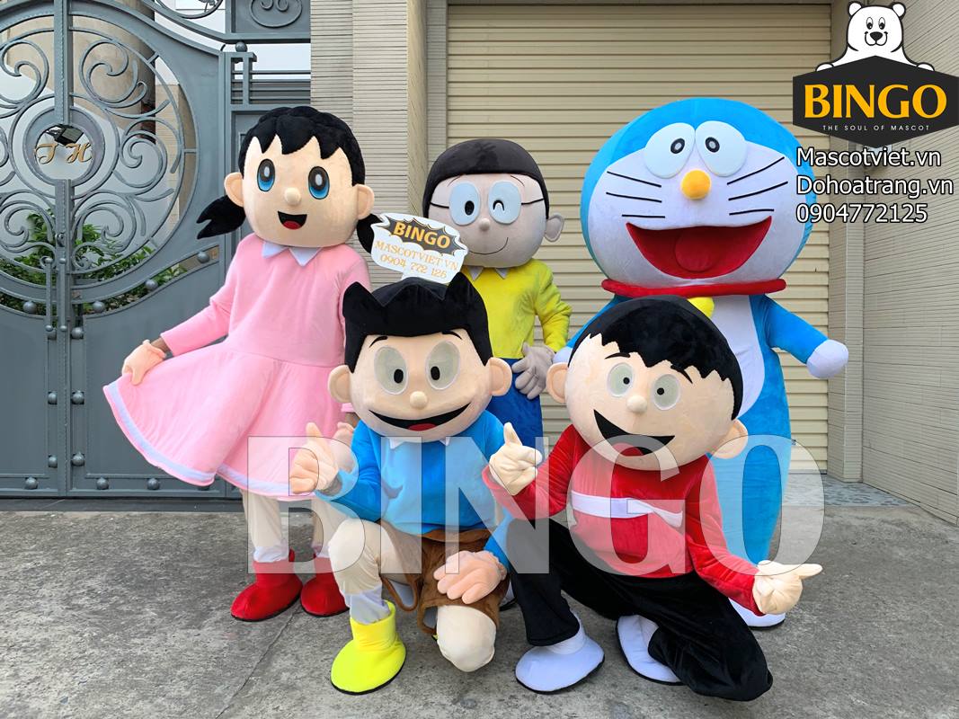 Mascot Doraemon đã trở thành biểu tượng văn hoá đại diện cho Nhật Bản trên toàn thế giới. Với hình ảnh đáng yêu và thân thiện, chú mèo máy này được yêu thích và thu hút hàng triệu người. Hãy cùng chiêm ngưỡng những chiếc mascot Doraemon đáng yêu trong bức ảnh này!