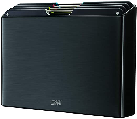 Bộ thớt thép không gỉ Joseph Joseph 60171 Folio Black | Phương mart