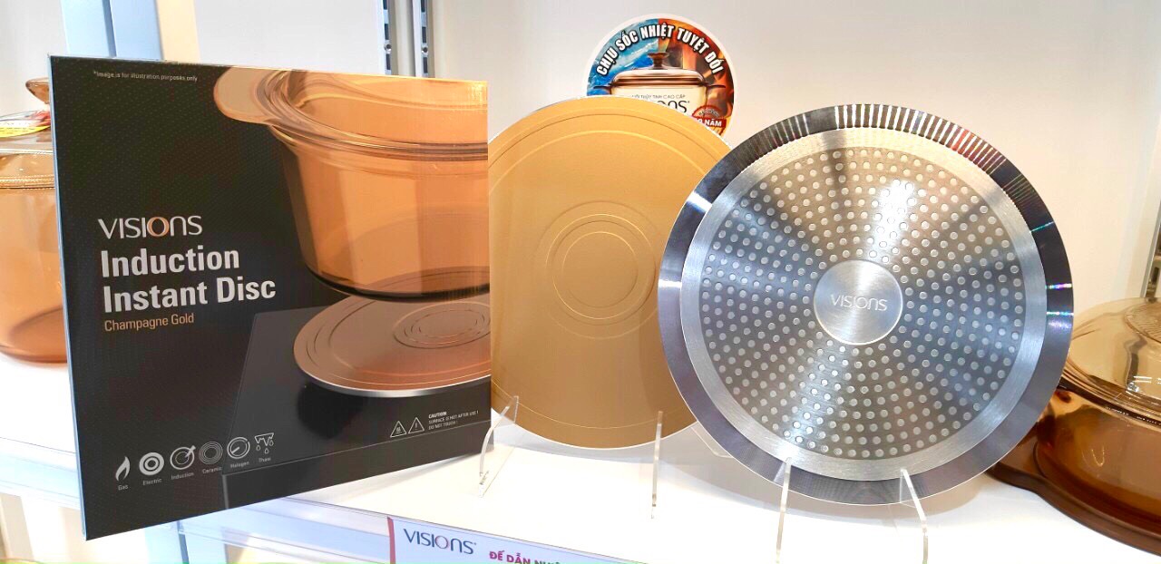 Đĩa Chuyển Nhiệt bếp từ Visions VS-IND-24LP/GD | Phương mart