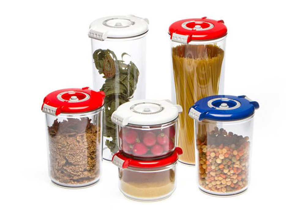 Hộp Bảo Quản Thực Phẩm Hút Chân Không Status Hình Tròn 2,5L Made in Slovenia | Phương mart