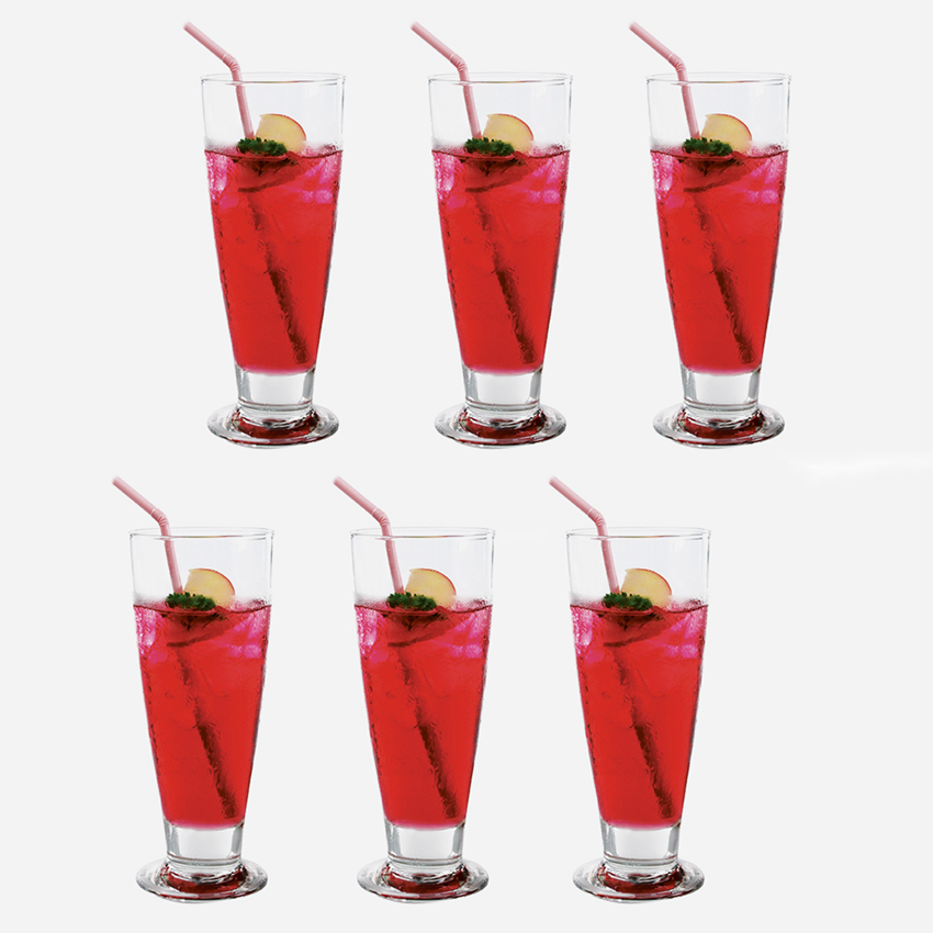 Bộ 6 Cốc Tiara Footed Tumbler B7514 - 395ml