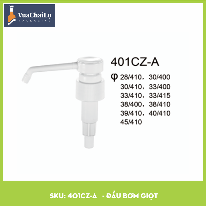 Đầu Bơm Giọt 401CZ-A