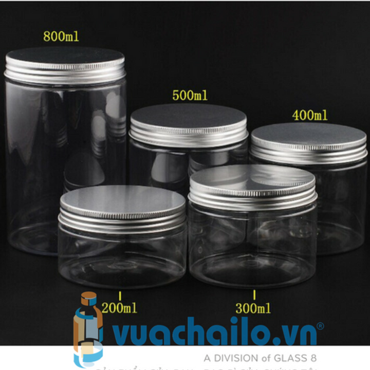 LỌ PET NẮP NHÔM