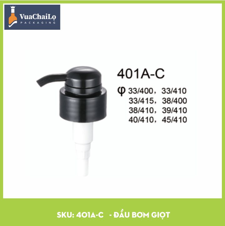 Đầu Bơm Giọt 401A-C