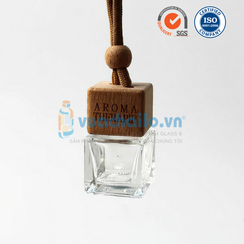 Bán Buôn Vỏ Chai Tinh Dầu Treo Xe Vuông