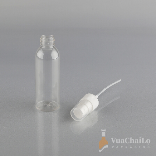 Chai Nhựa Pet Nắp Phun Sương 50ml