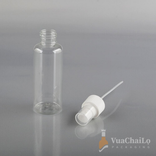 Chai Nhựa Pet Nắp Phun Sương 60ml